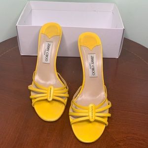 Jimmy Choo Yellow Heels